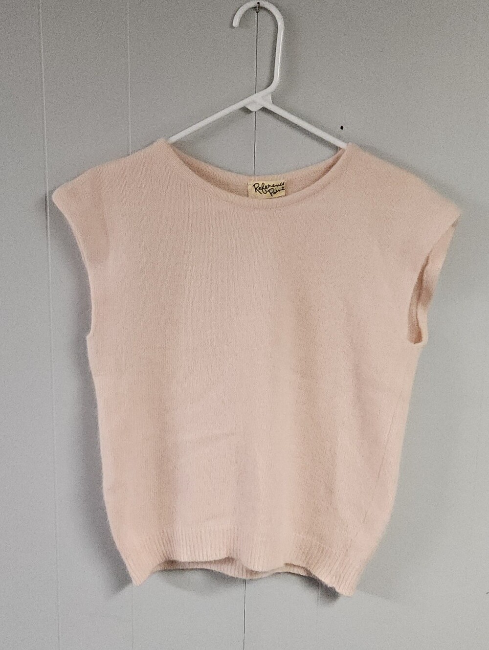 Vintage 80s Reference Point Sweater Vest